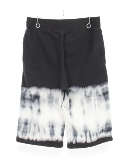 Pre-owned Dior 2020s Tie-dye Embroidered-detail Track Pants In 黑色