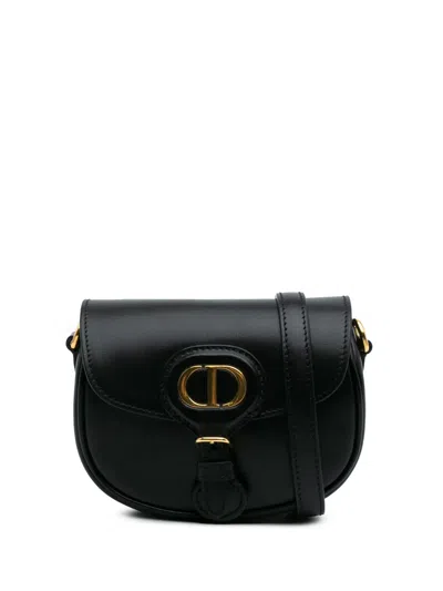 Pre-owned Dior 2021-2024 Micro Calfskin Bobby Crossbody Bag