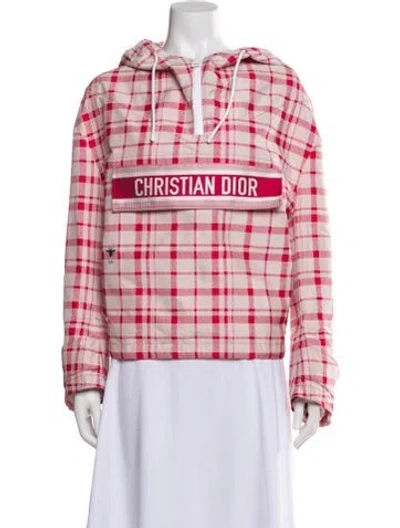 Pre-owned Dior 2021 Anorak Jacket In Red