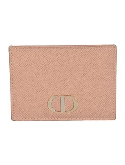Pre-owned Dior 2021 Card Holder In Neutral