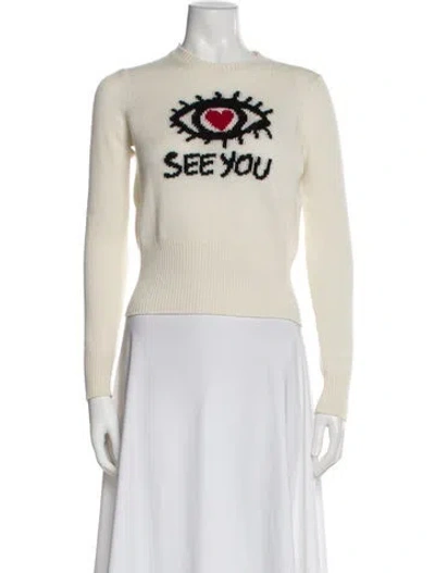 Pre-owned Dior 2021 Cashmere Sweater In Neutral