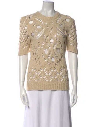 Pre-owned Dior 2021 Crew Neck Sweater In Neutral