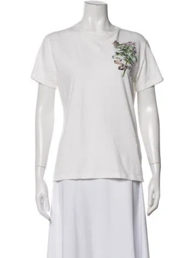 Pre-owned Dior 2021 Graphic Print T-shirt In Neutrals