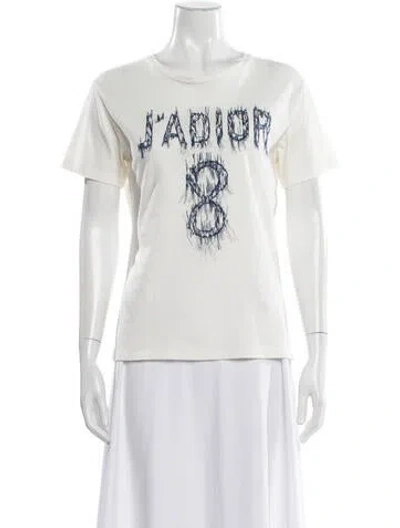Pre-owned Dior 2021 J'a 8 T-shirt In Neutral