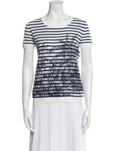 Pre-owned Dior 2021 Linen Sweater In Blue