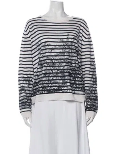 Pre-owned Dior 2021 Linen Sweater In Neutrals