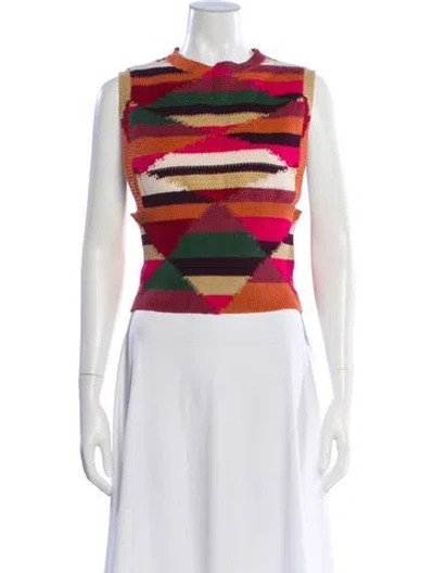 Pre-owned Dior 2021 Linen Sweater In Purple