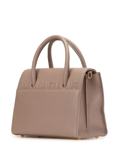 Pre-owned Dior 2021 Medium Grained Calfskin Saint Honore Satchel