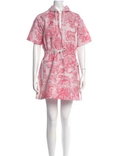 Pre-owned Dior 2021 Midi Length Dress In Pink