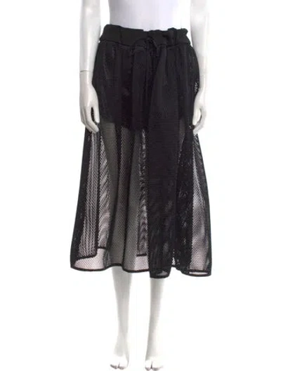 Pre-owned Dior 2021 Midi Length Skirt In Black