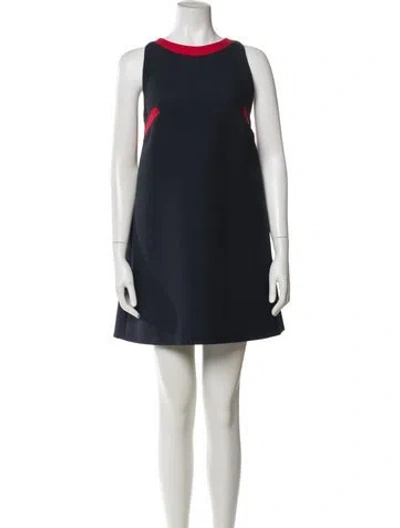 Pre-owned Dior 2021 Mini Dress In Blue