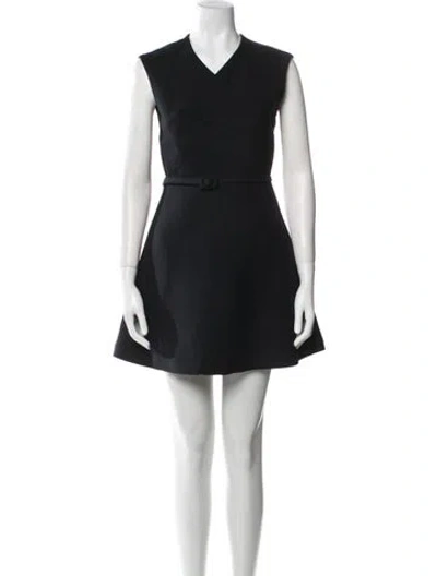 Pre-owned Dior 2021 Mini Dress In Blue