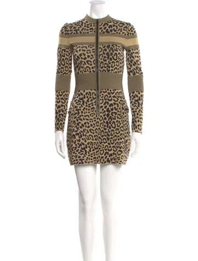 Pre-owned Dior 2021 Mini Dress In Brown