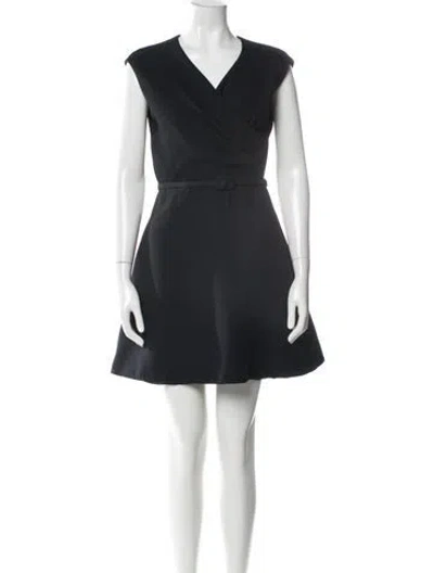 Pre-owned Dior 2021 Mini Dress In Gray