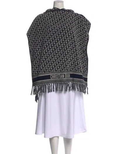 Pre-owned Dior 2021 Printed Sweater In Blue