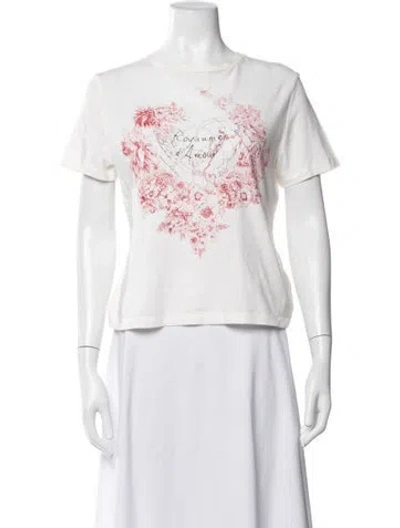 Pre-owned Dior 2021 'royaume D'amour' T-shirt In White