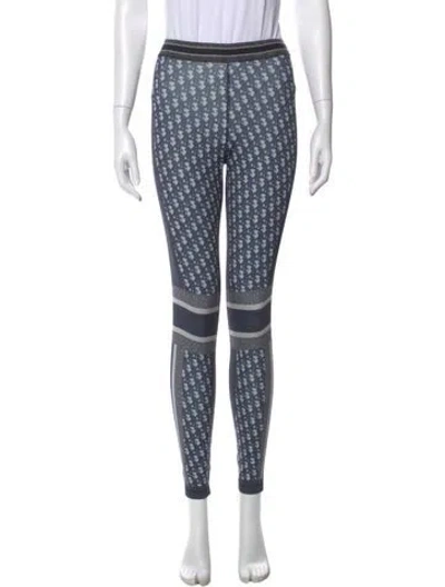 Pre-owned Dior 2021 Skinny Leg Pants In Blue