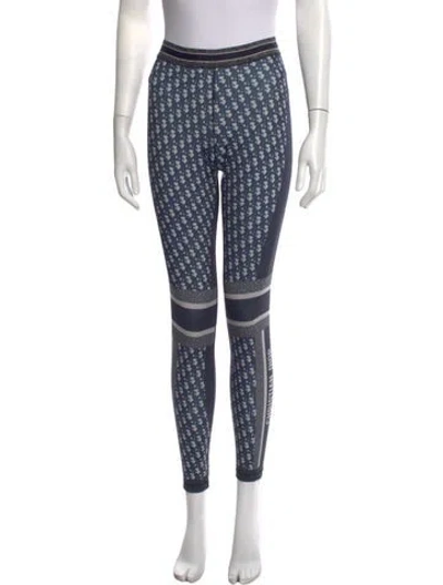 Pre-owned Dior 2021 Skinny Leg Pants In Blue