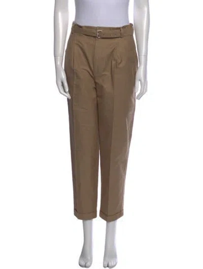Pre-owned Dior 2021 Straight Leg Pants In Brown