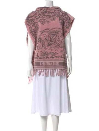 Pre-owned Dior 2021 Terry Cloth Sweater In Pink