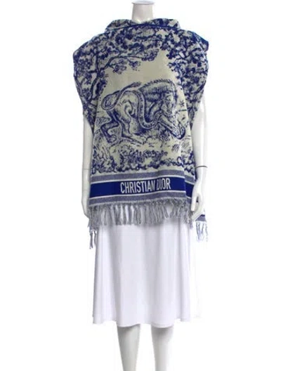 Pre-owned Dior 2021 Toile De Jouy Sweater In Blue