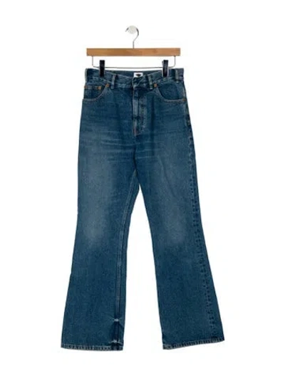Pre-owned Dior 2021 Wide Leg Jeans In Blue