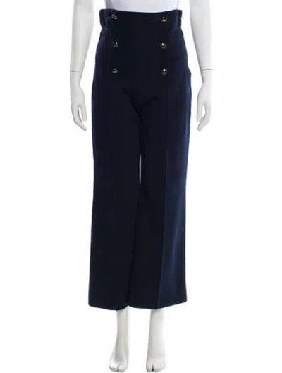 Pre-owned Dior 2021 Wide Leg Pants In Blue