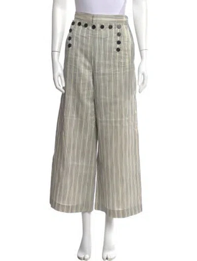 Pre-owned Dior 2021 Wide Leg Pants In Neutral