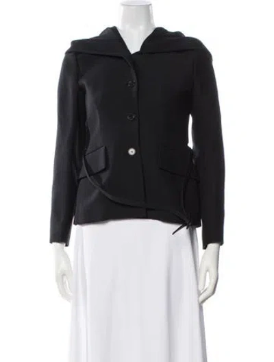 Pre-owned Dior 2021 Wool Blazer In Black