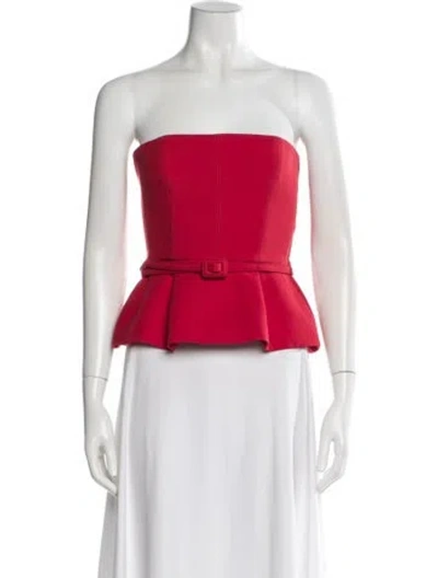 Pre-owned Dior 2021 Wool Top In Red