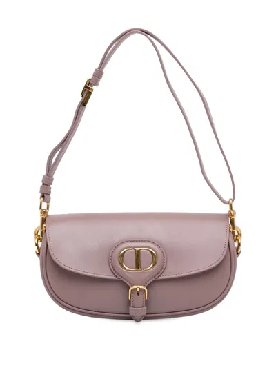 Pre-owned Dior 2022 Bobby East West Crossbody Bag In Purple