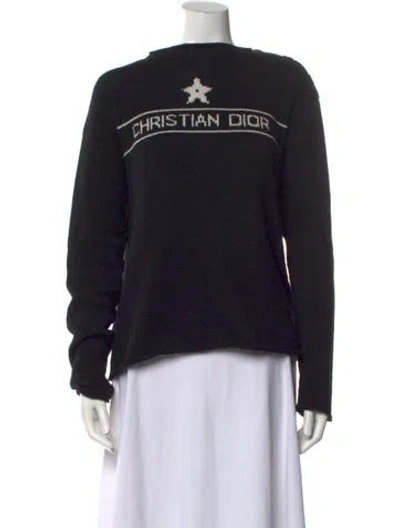 Pre-owned Dior 2022 Cashmere Sweater In Blue