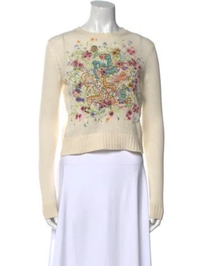 Pre-owned Dior 2022 Cashmere Sweater In Neutral