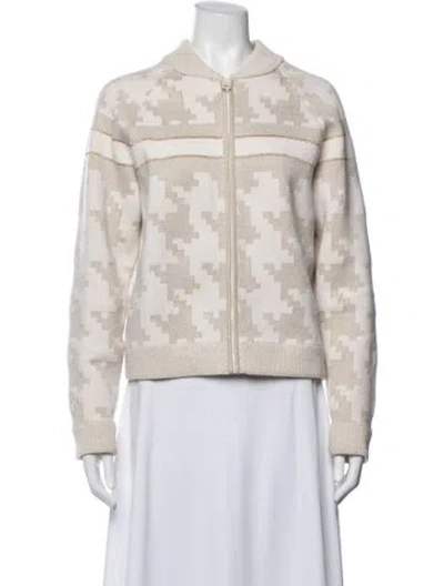 Pre-owned Dior 2022 Cashmere Sweater In Neutrals