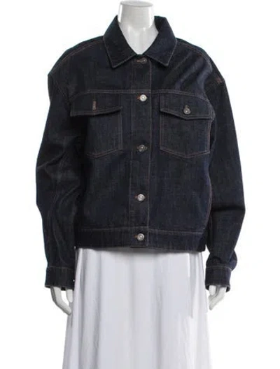 Pre-owned Dior 2022 Denim Jacket In Blue