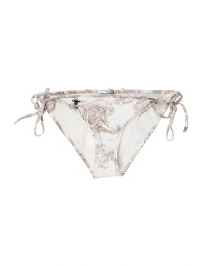 Pre-owned Dior 2022 Iviera Bottoms W/ Tags In White