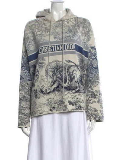 Pre-owned Dior 2022 Iviera Sweater In Gray
