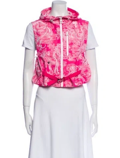 Pre-owned Dior 2022 Iviera Vest In Pink