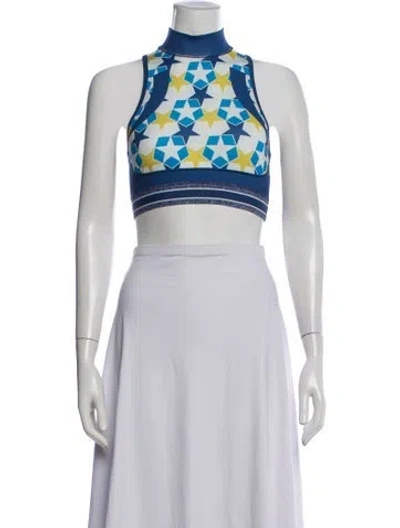 Pre-owned Dior 2022 Graphic Print Sports Bra In Pink