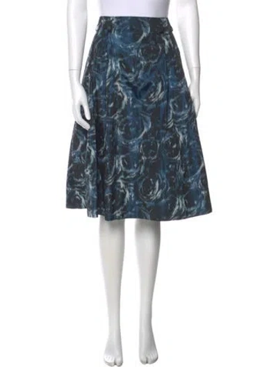 Pre-owned Dior 2022 Knee-length Skirt In Blue