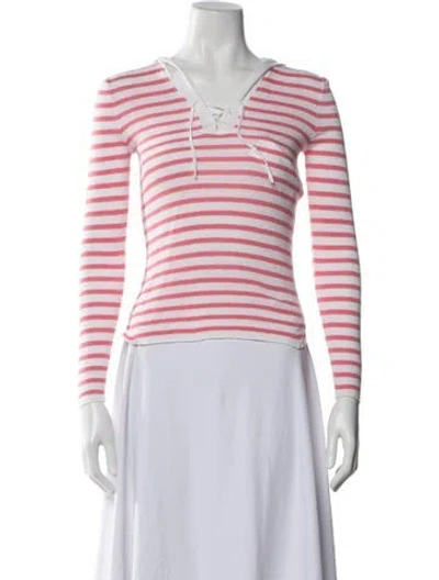 Pre-owned Dior 2022 Linen Hoodie In Pink