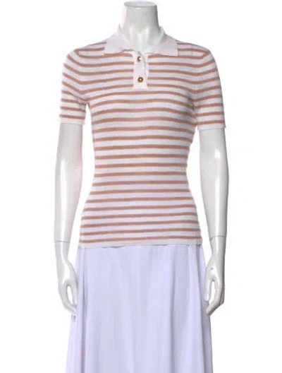 Pre-owned Dior 2022 Linen Polo In Neutral