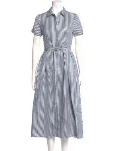 Pre-owned Dior 2022 Midi Length Dress In Blue