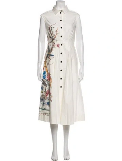 Pre-owned Dior 2022 Midi Length Dress In Neutral