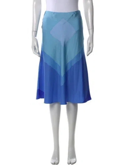 Pre-owned Dior 2022 Midi Length Skirt In Blue