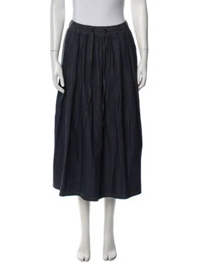 Pre-owned Dior 2022 Midi Length Skirt In Blue
