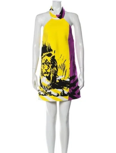 Pre-owned Dior 2022 Mini Dress In Multi