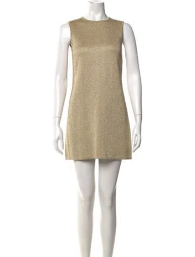 Pre-owned Dior 2022 Mini Dress In Neutral