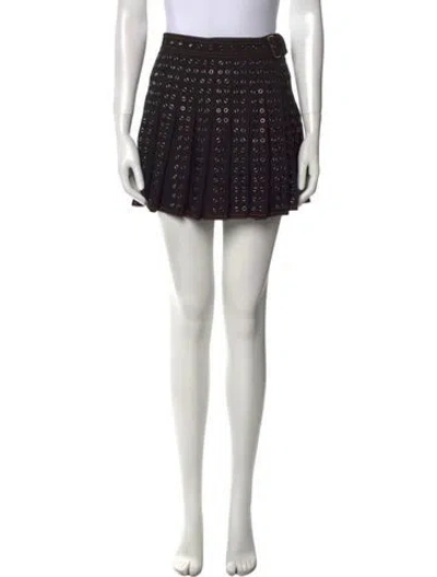 Pre-owned Dior 2022 Mini Skirt In Black
