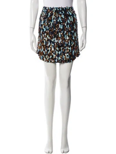 Pre-owned Dior 2022 Mini Skirt In Blue